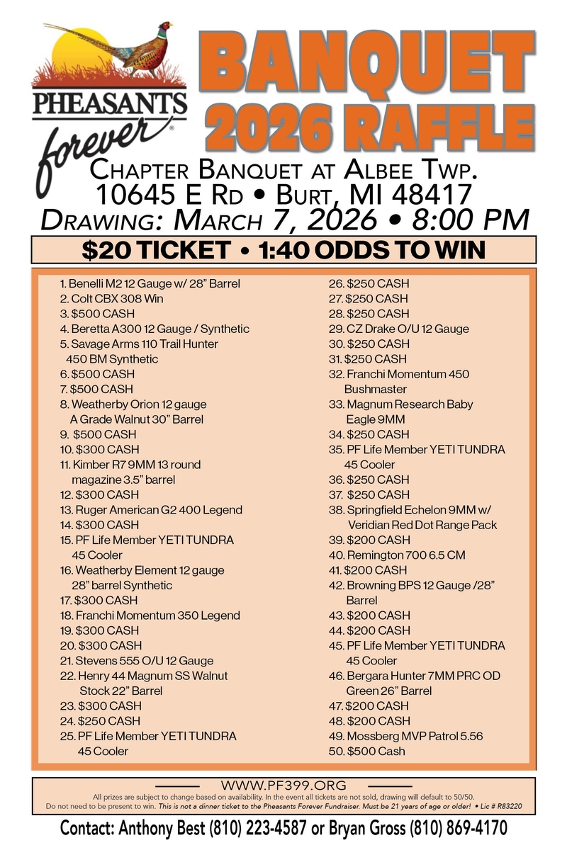 2026 Banquet / Fundraiser